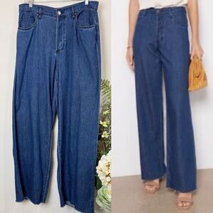 KUT | Maggie Wide Leg Drape Jeans | Size 10 | Evereve Exclusive | Kut from the K